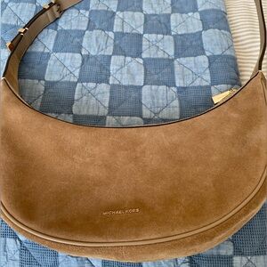 Michaelkors suede bag